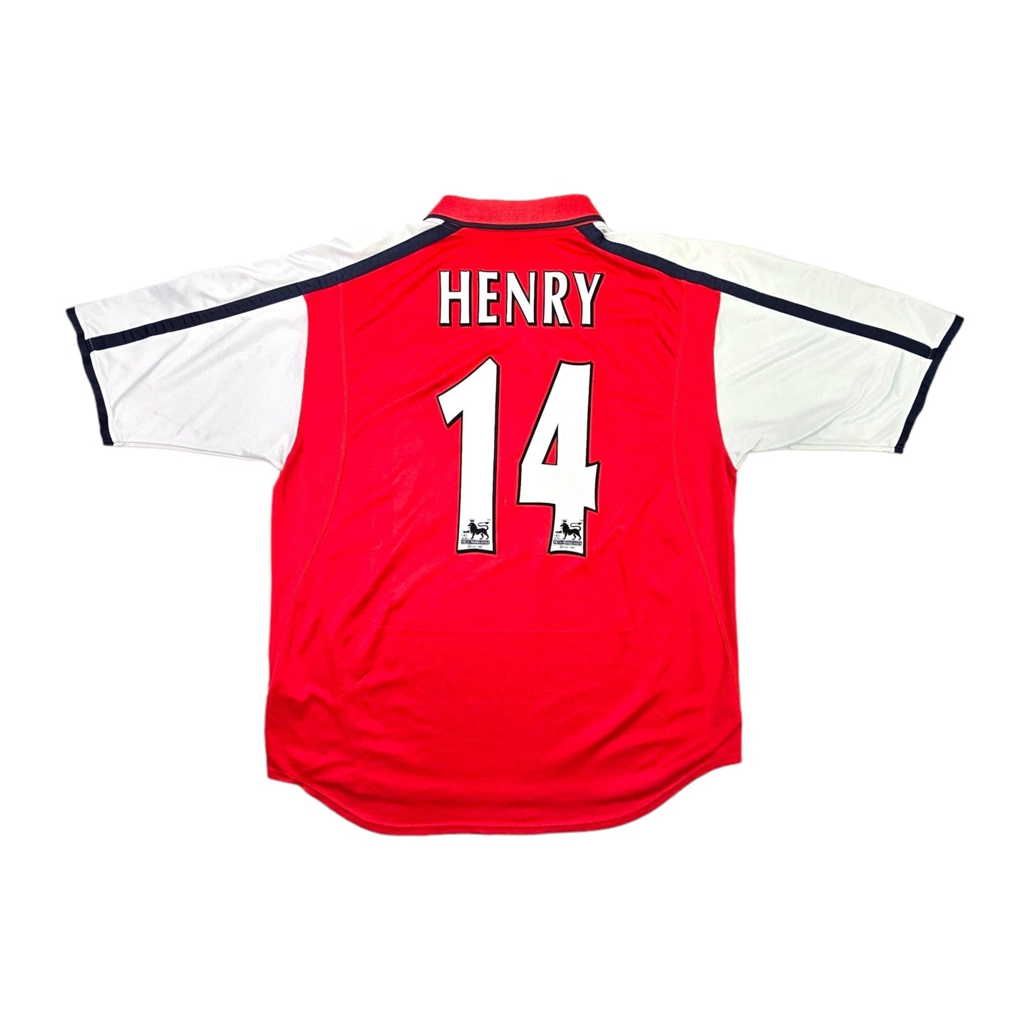 2000/01 Arsenal Home Football Shirt (XL) Nike #14 Henry