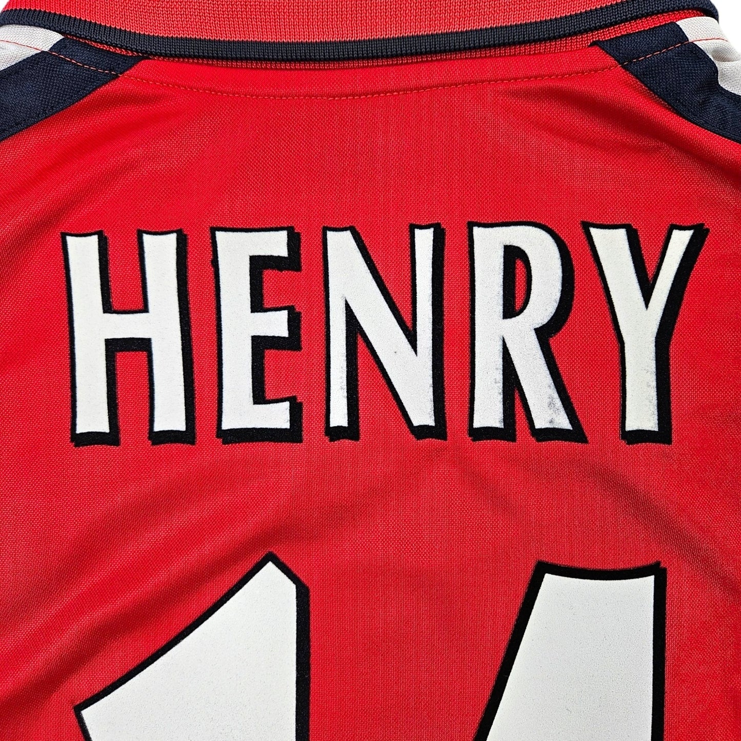 2000/01 Arsenal Home Football Shirt (XL) Nike #14 Henry