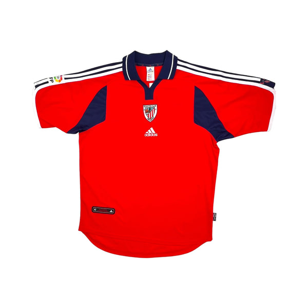 2000/01 Athletic Bilbao Away Football Shirt (M) Adidas
