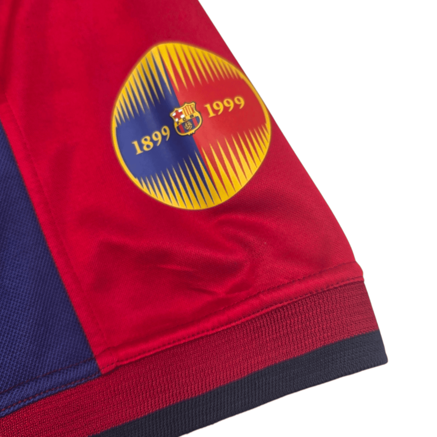 2000/01 Barcelona Home Football Shirt (S) Nike #4 Guardiola