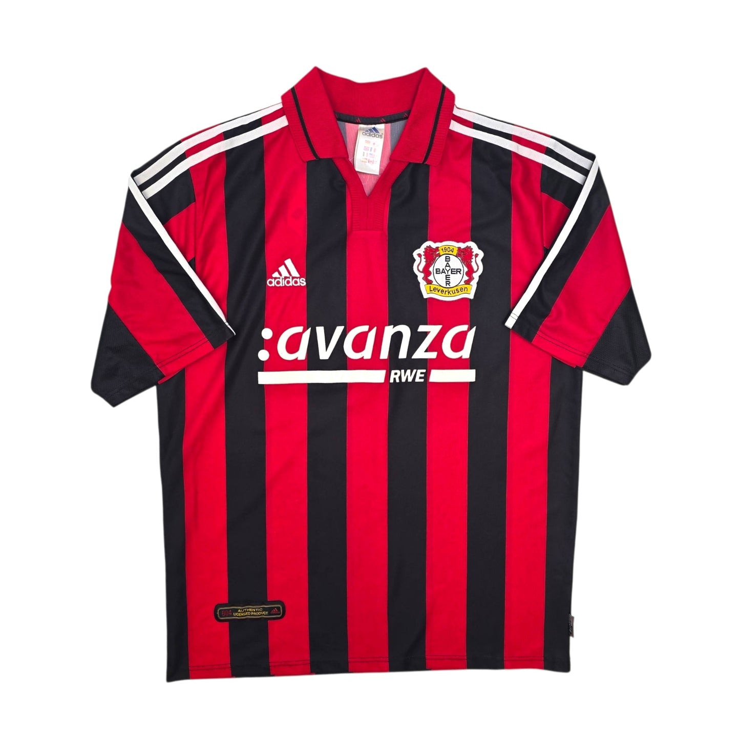 2000/01 Bayer Leverkusen Home Football Shirt (L) Adidas