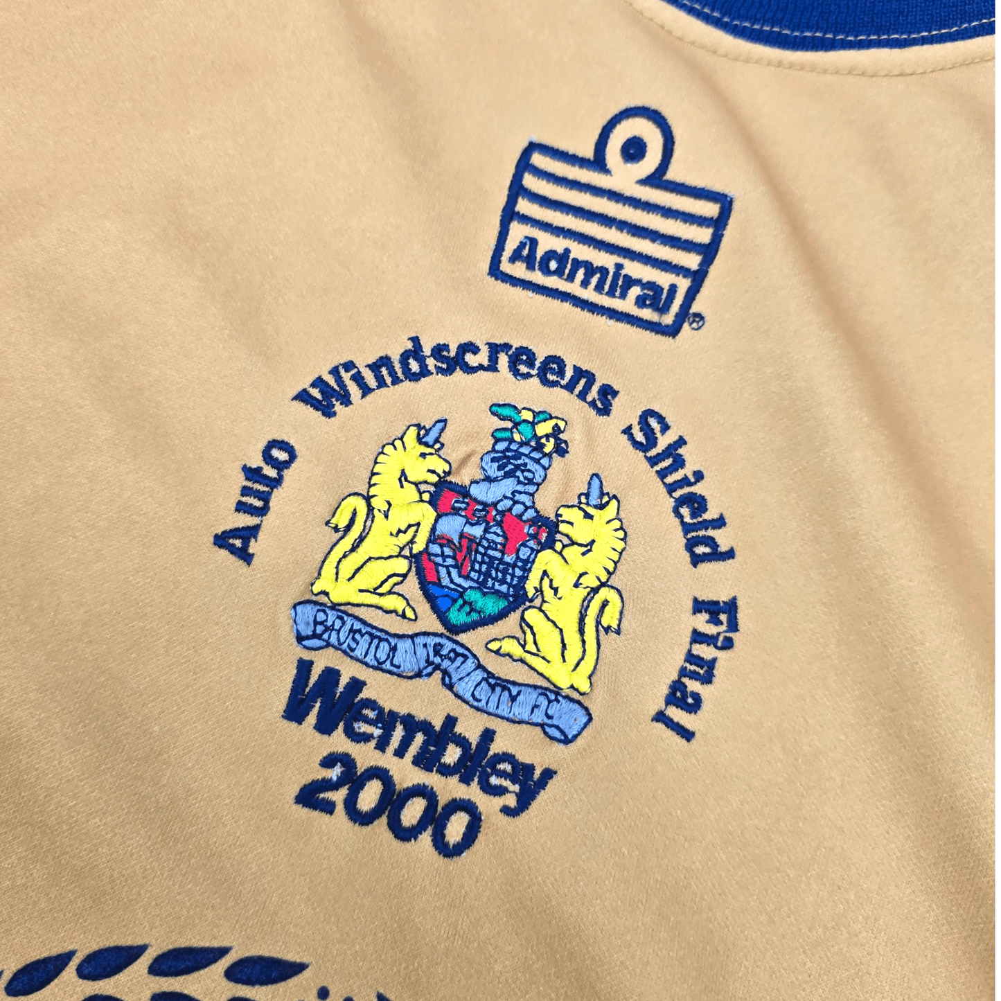 2000/01 Bristol City Cup Final Football Shirt (L) Admiral