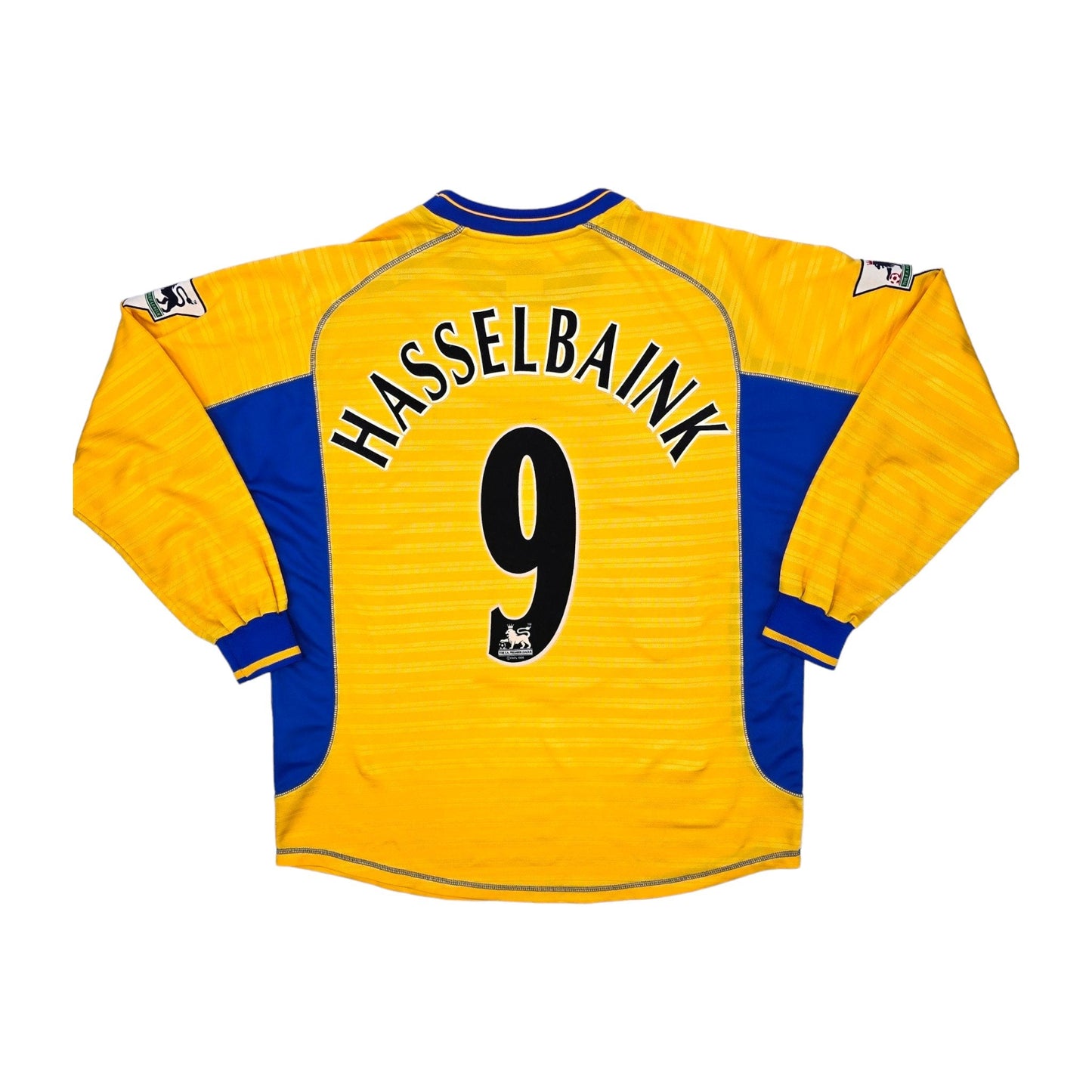 2000/01 Chelsea Away Football Shirt (L) #9 Hasselbaink