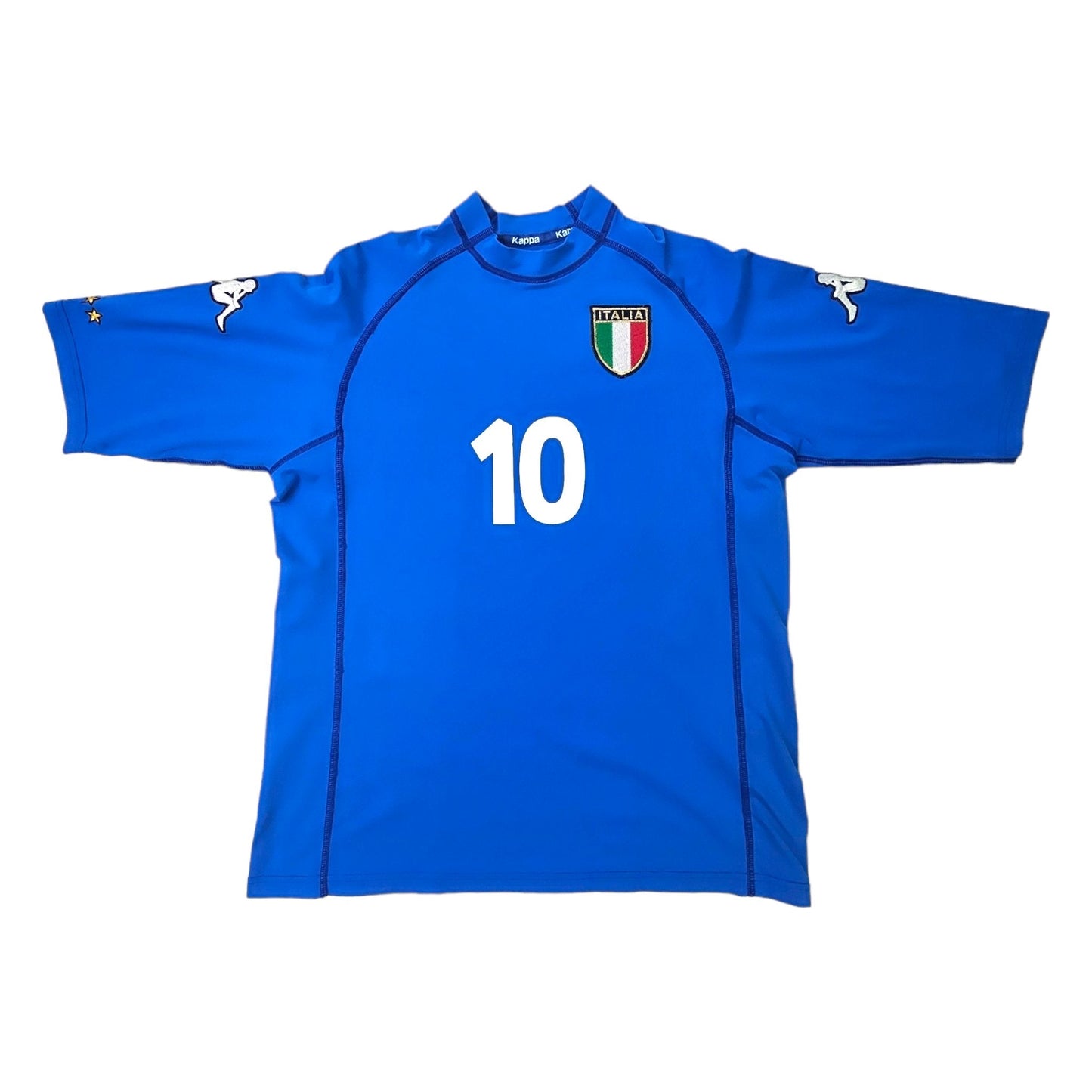 2000/01 Italy Home Football Shirt (L) Kappa #10 Del Piero