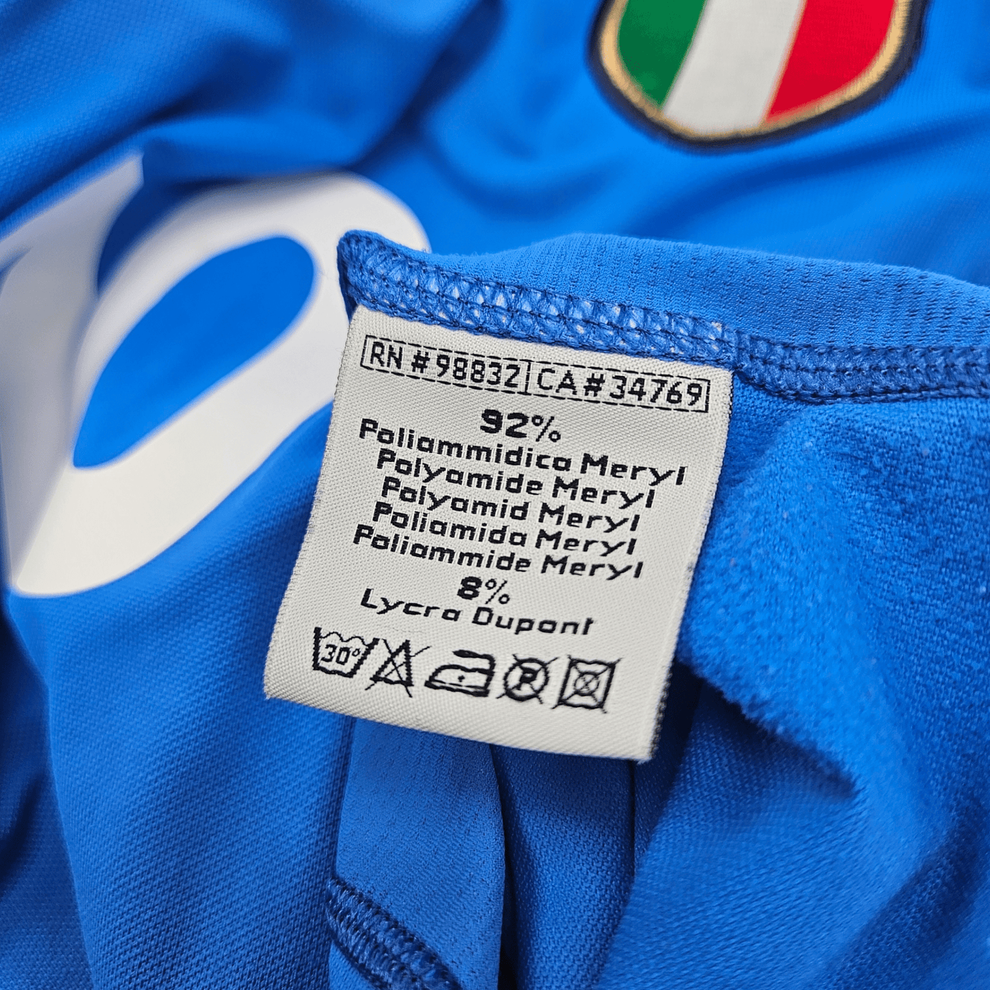 2000/01 Italy Home Football Shirt (XL) Kappa #10 Del Piero