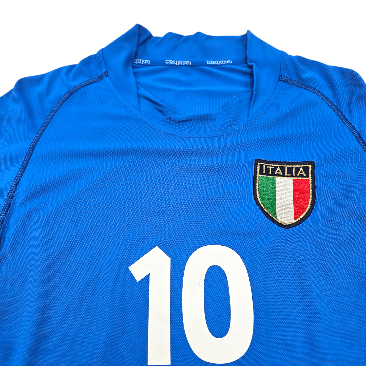 2000/01 Italy Home Football Shirt (XL) Kappa #10 Del Piero