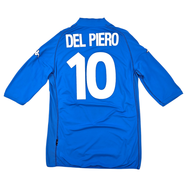 2000/01 Italy Home Football Shirt (XL) Kappa #10 Del Piero