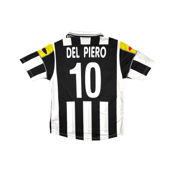 2000/01 Juventus  Home Football Shirt (M) Ciao Web # 10 Del Piero
