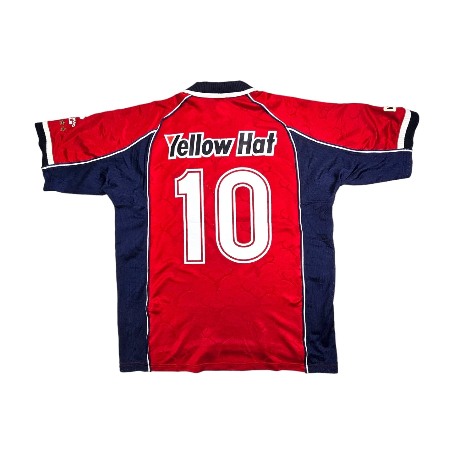 2000/01 Kashima Antlers Home Football Shirt (L) Ennerre # 10 (Bismarck)