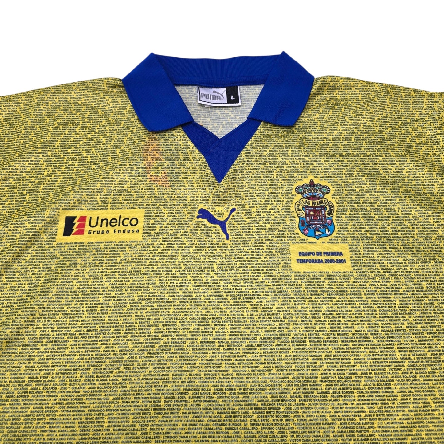 2000/01 Las Palmas Special Edition Football Shirt (L) Puma