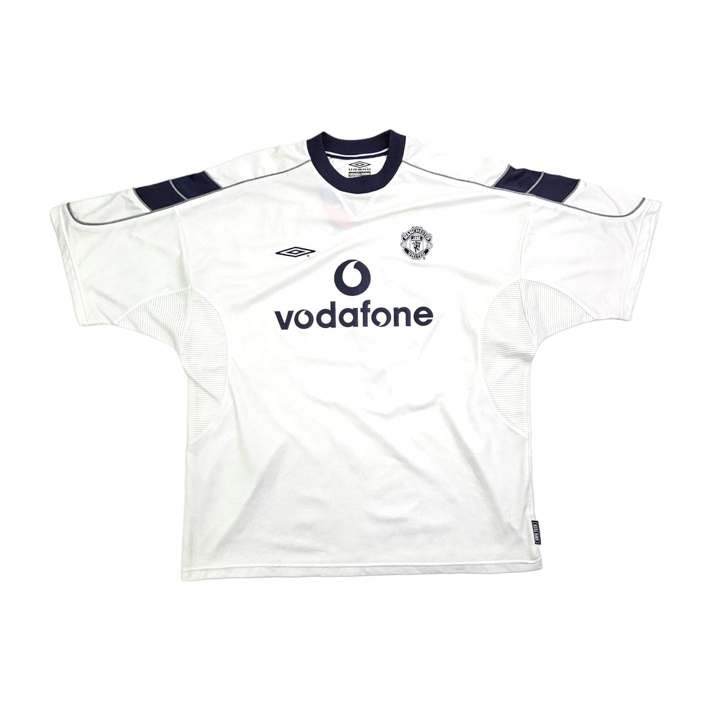 2000/01 Manchester United Away Football Shirt (2XL) Umbro #7 Beckham