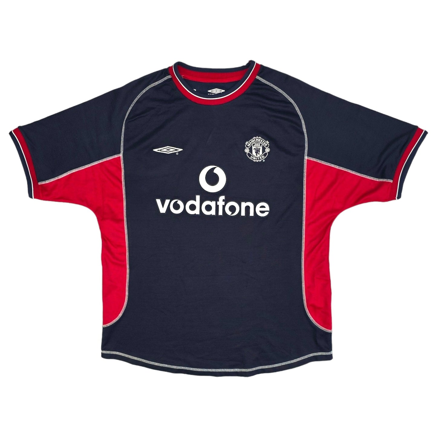 2000/01 Manchester United Third Football Shirt (L) Umbro #7 Beckham
