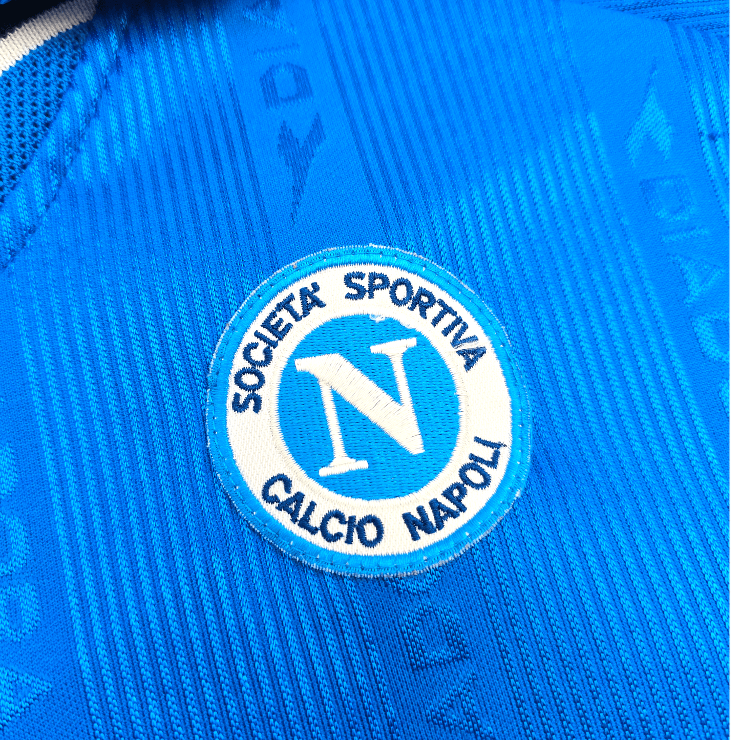 2000/01 Napoli Home Football Shirt (XL) Diadora #20 Matuzalem