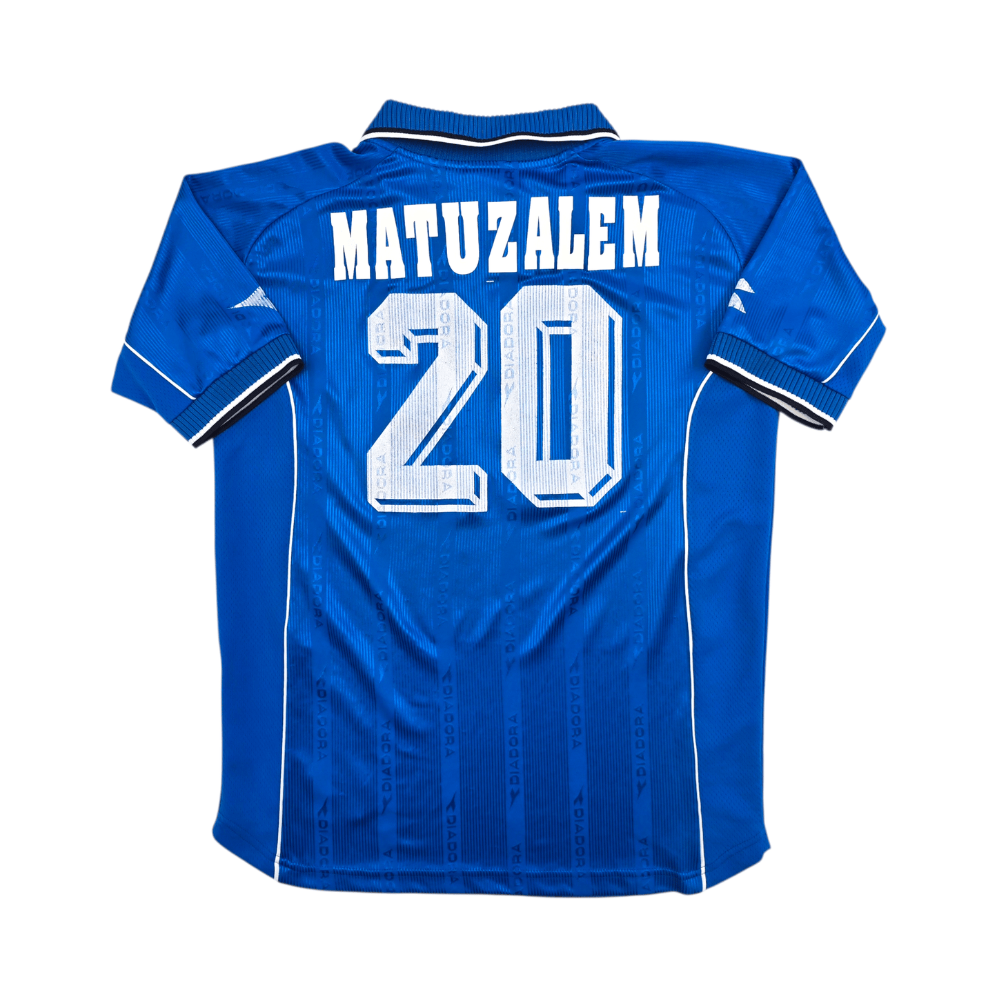 2000/01 Napoli Home Football Shirt (XL) Diadora #20 Matuzalem