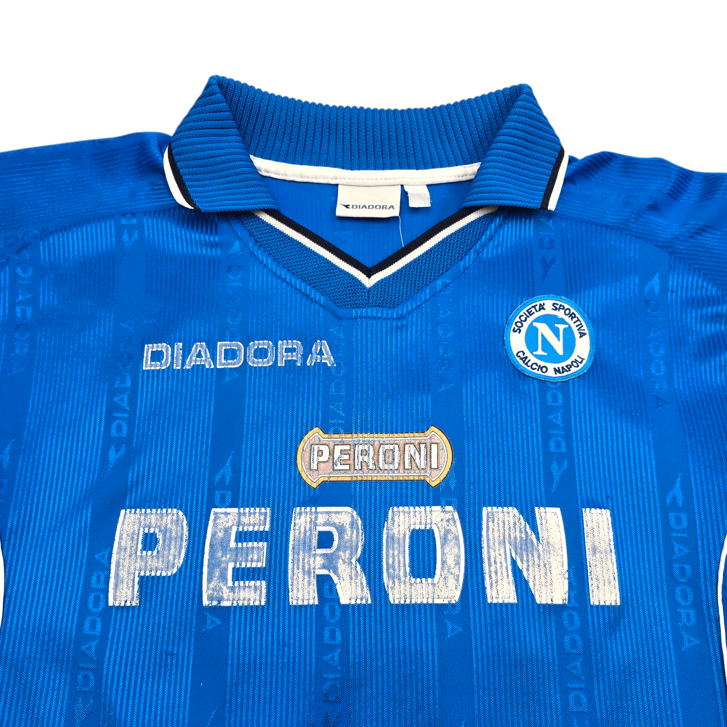 2000/01 Napoli Home Football Shirt (XL) Diadora #20 Matuzalem