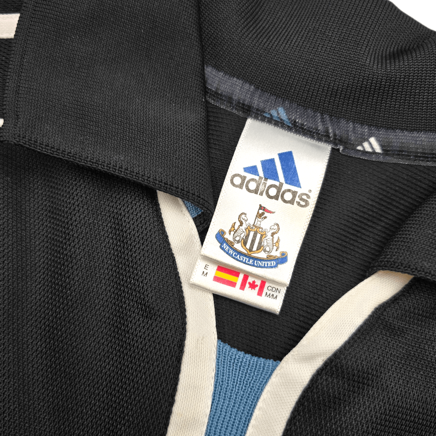2000/01 Newcastle United Away Football Shirt (M) Adidas #9 Shearer