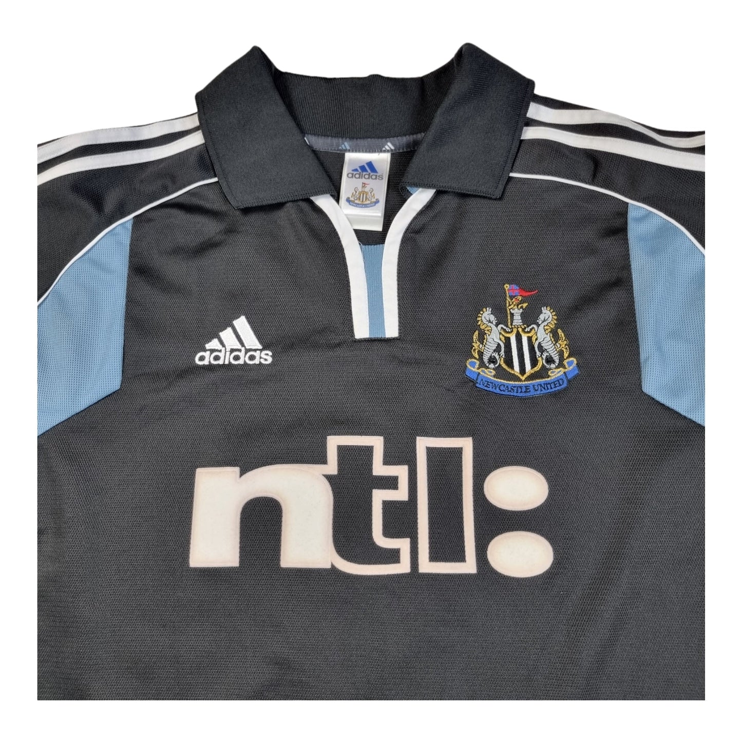 2000/01 Newcastle United Away Football Shirt (XL) Adidas #9 Shearer