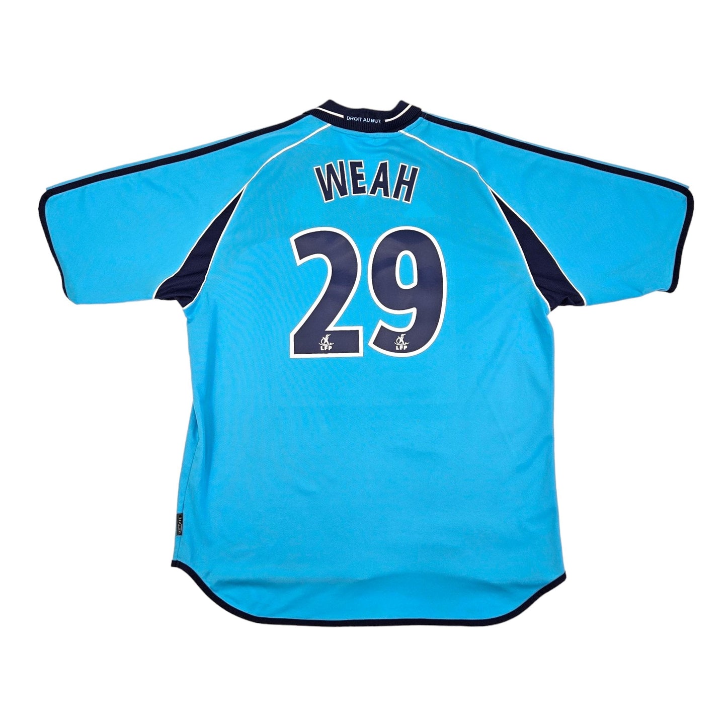2000/01 Olympique Marseille Third Football Shirt (XL) Adidas #29 Weah