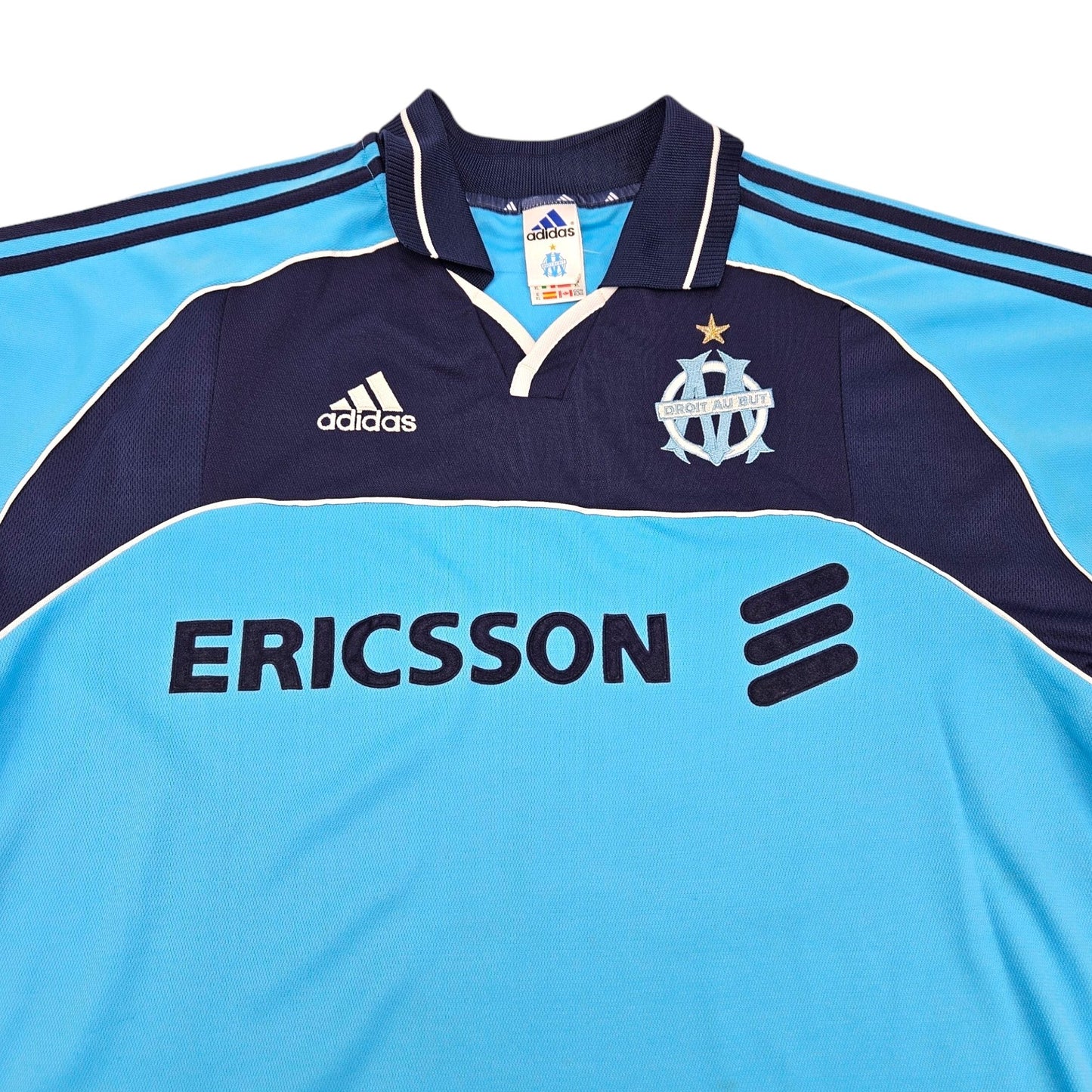 2000/01 Olympique Marseille Third Football Shirt (XL) Adidas #29 Weah