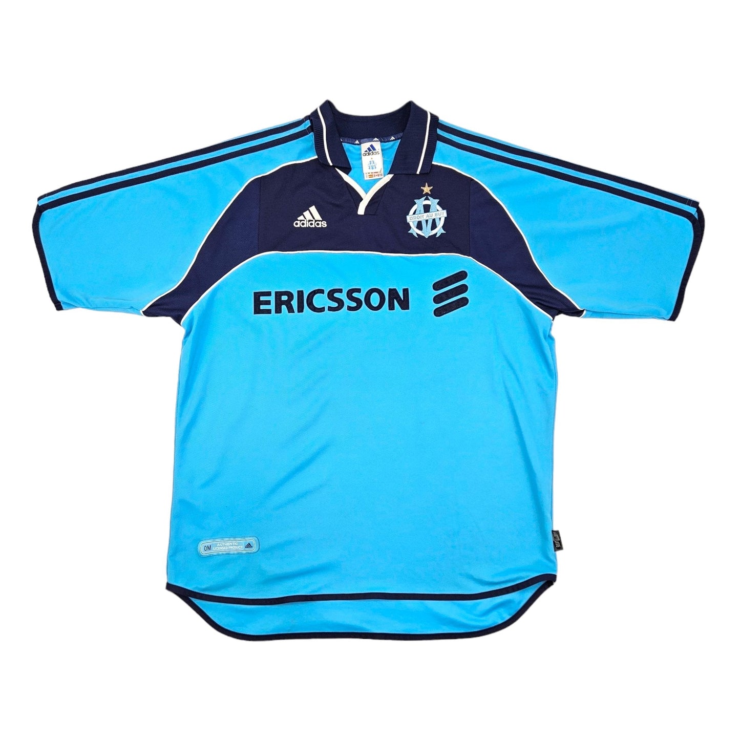 2000/01 Olympique Marseille Third Football Shirt (XL) Adidas #29 Weah