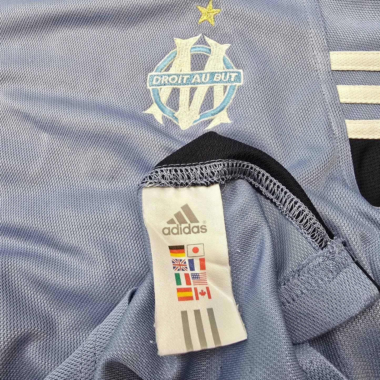 2000/01 Olympique Marseille Training Shirt (M) Adidas