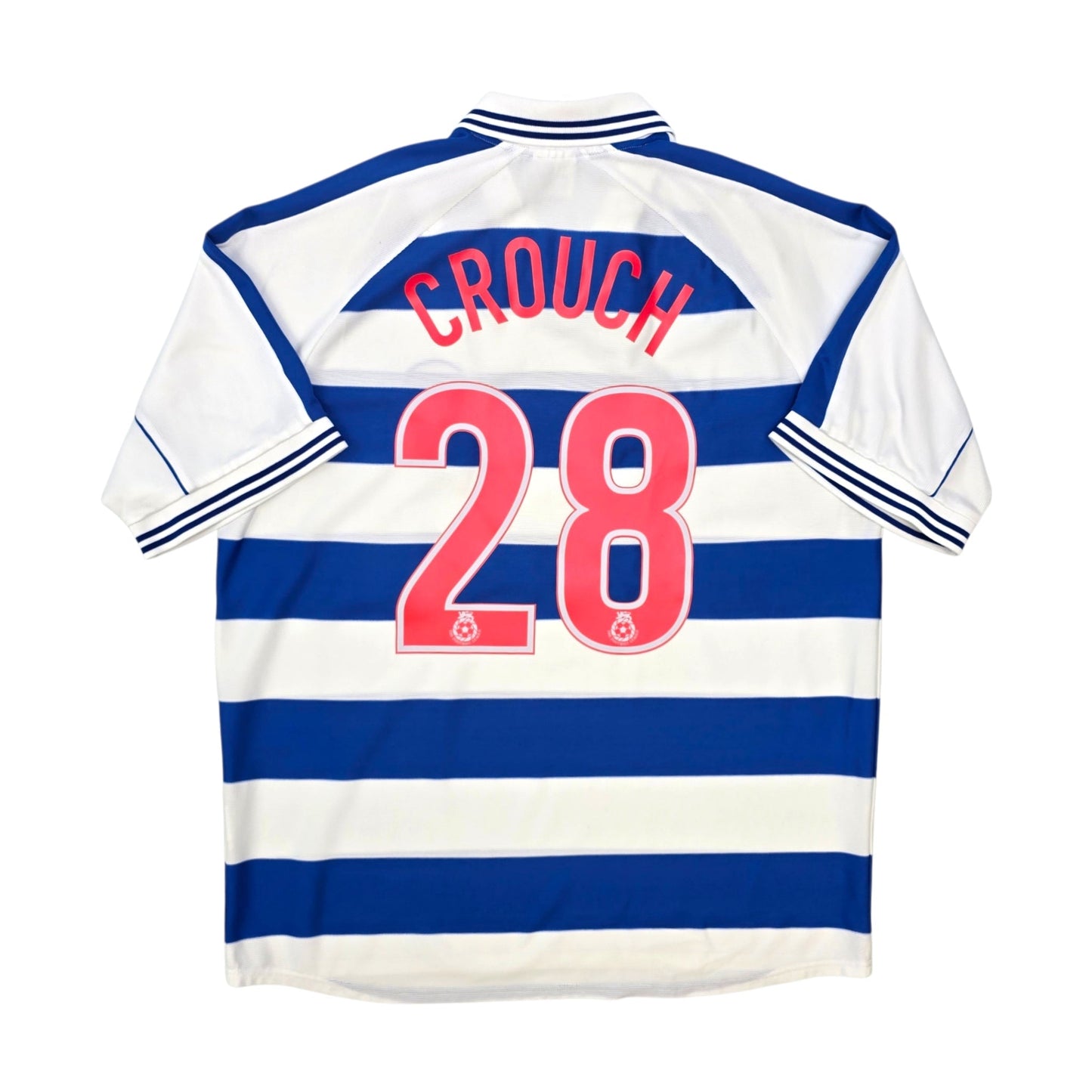 2000/01 Queens Park Rangers Home Football Shirt (L) Le Coq Sportif #28 Crouch