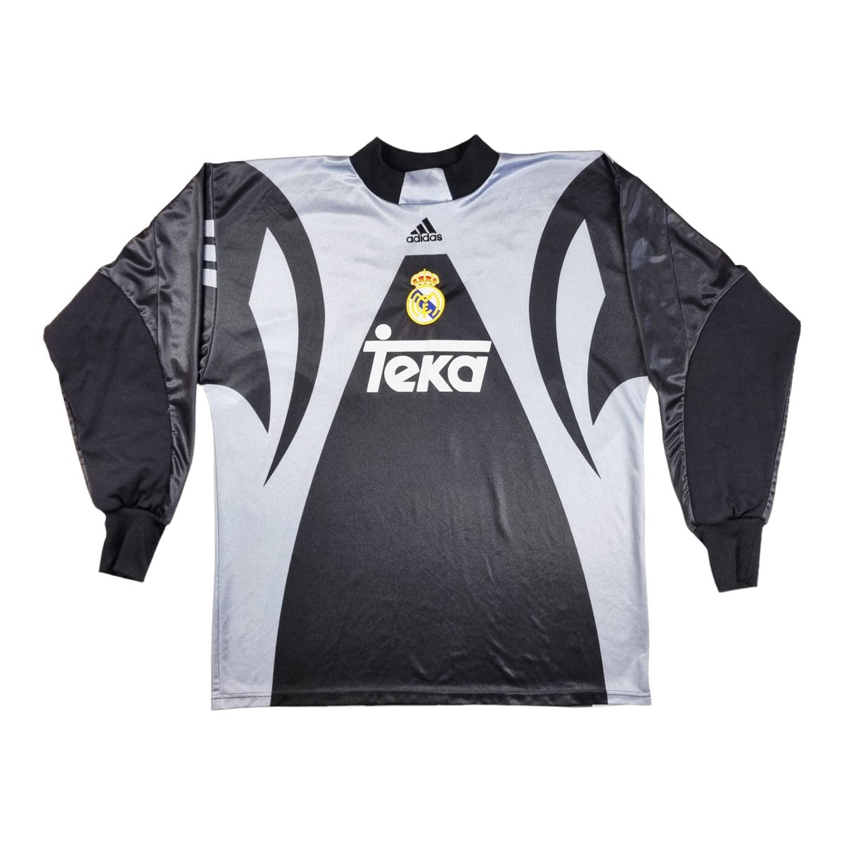 2000/01 Real Madrid Goal Keeper Football Shirt (XL) Adidas #27 Casillas
