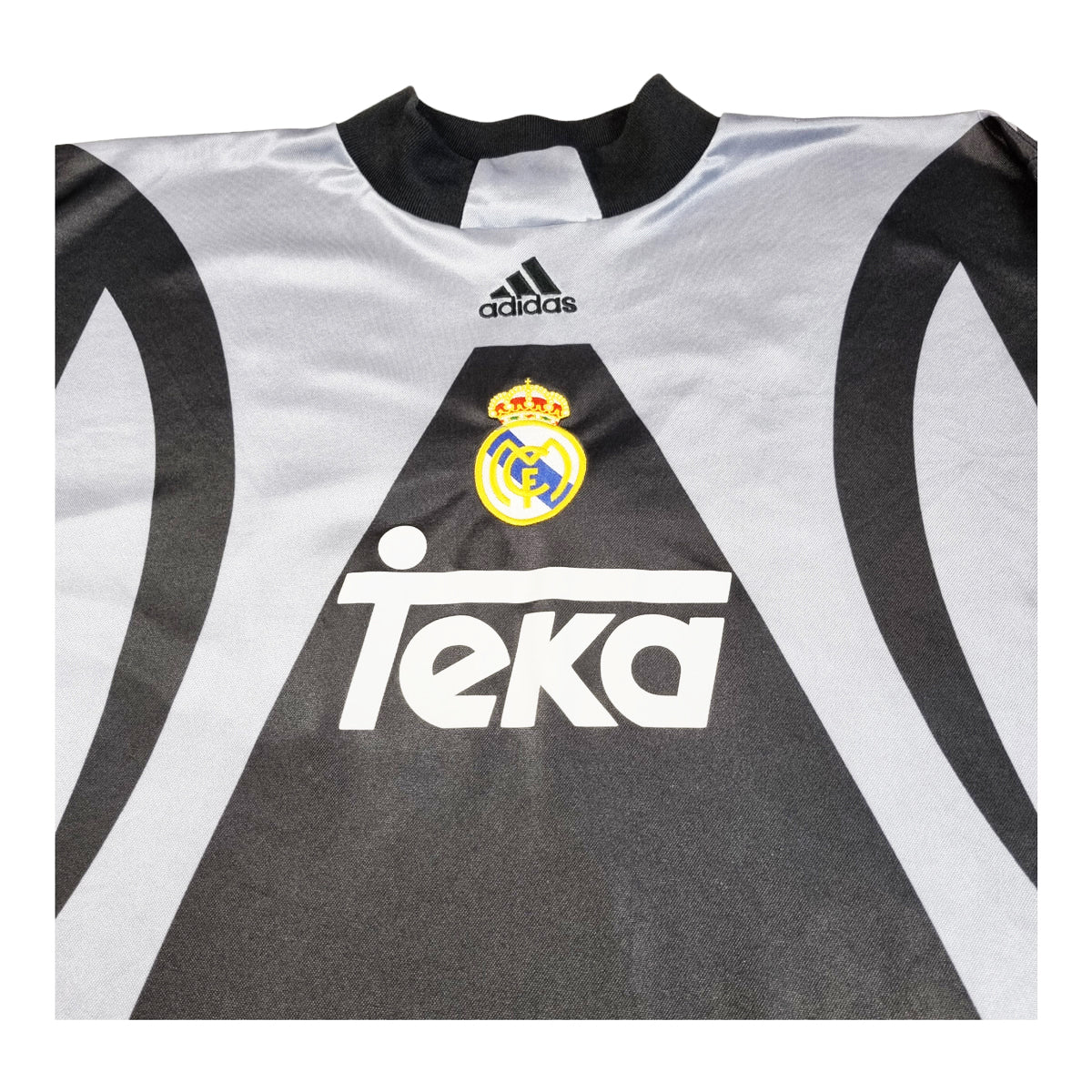 2000/01 Real Madrid Goal Keeper Football Shirt (XL) Adidas #27 Casillas
