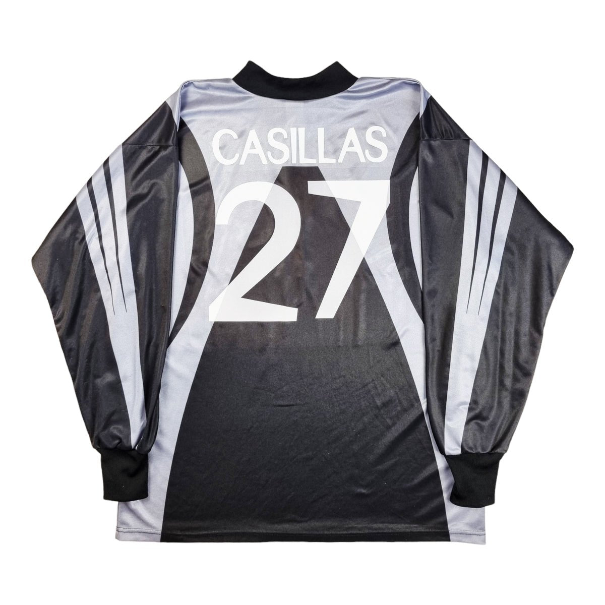 2000/01 Real Madrid Goal Keeper Football Shirt (XL) Adidas #27 Casillas
