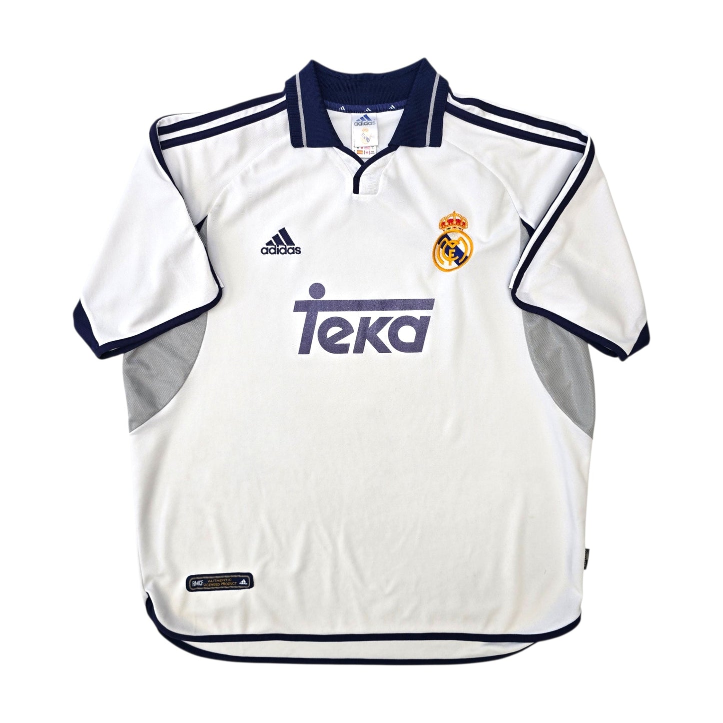 2000/01 Real Madrid Home Football Shirt (XL) Adidas