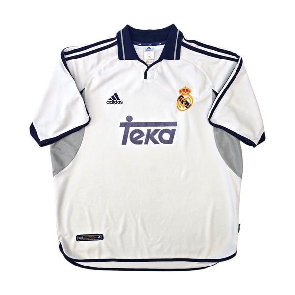 2000/01 Real Madrid Home Football Shirt (XL) Adidas