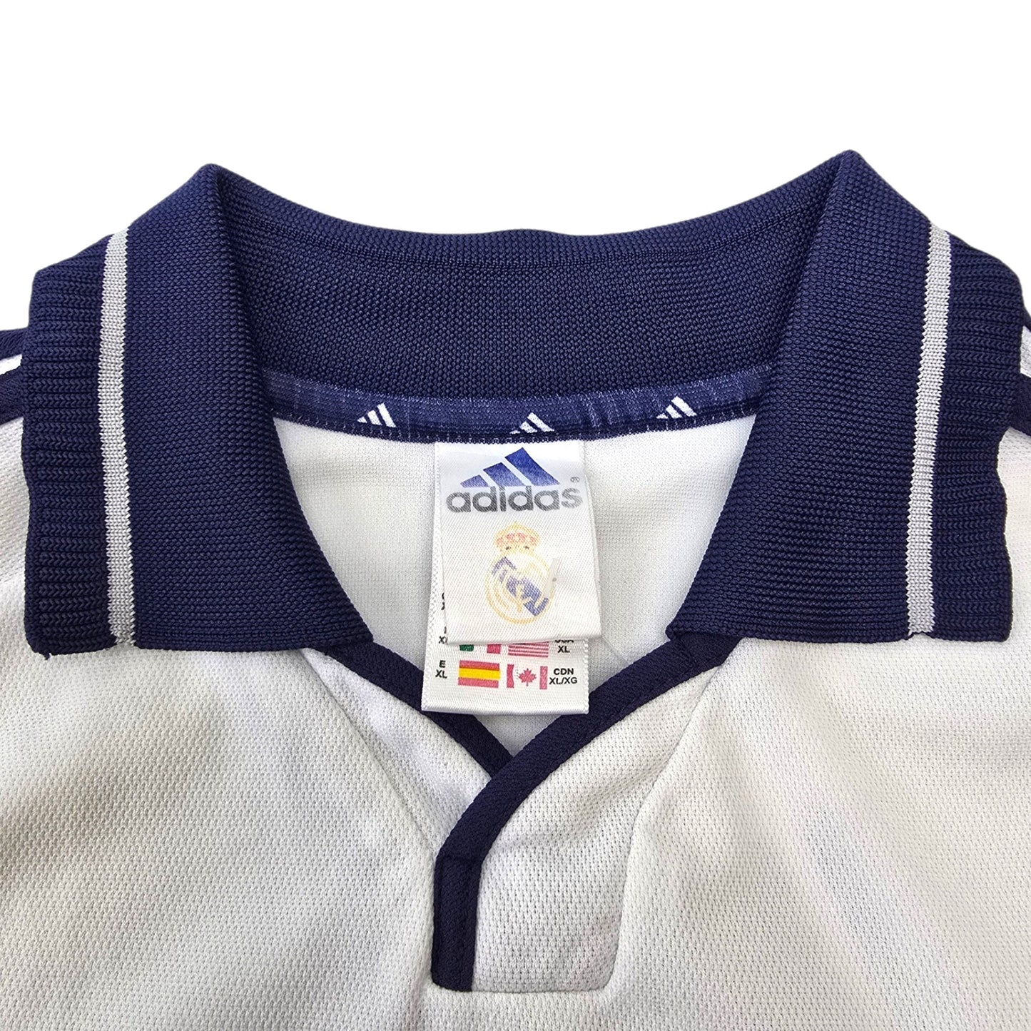 2000/01 Real Madrid Home Football Shirt (XL) Adidas