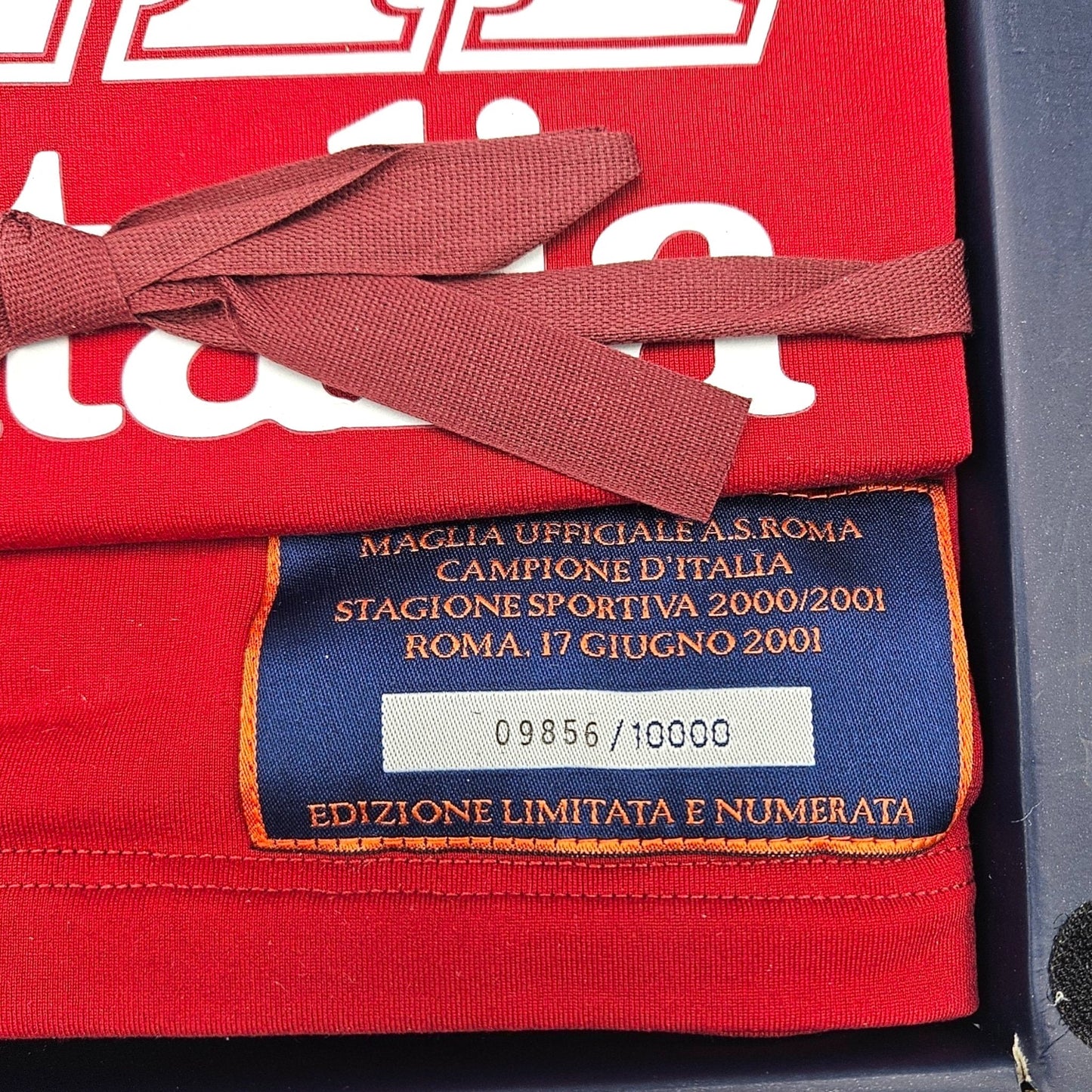 2000/01 Roma Special Football Shirt (2XL) Kappa (Scudetto Limited Edition Box)