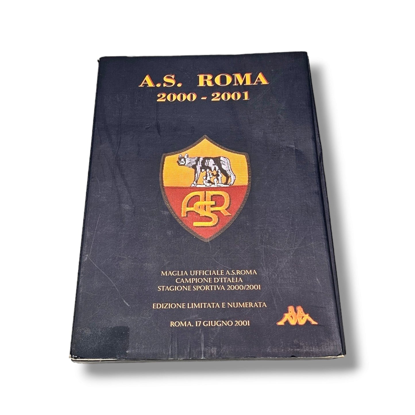 2000/01 Roma Special Football Shirt (2XL) Kappa (Scudetto Limited Edition Box)
