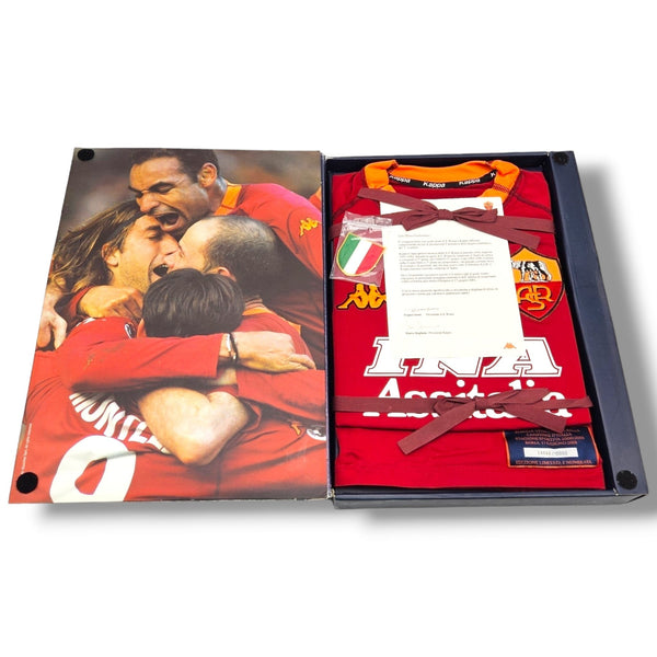 2000/01 Roma Special Football Shirt (2XL) Kappa (Scudetto Limited Edition Box)