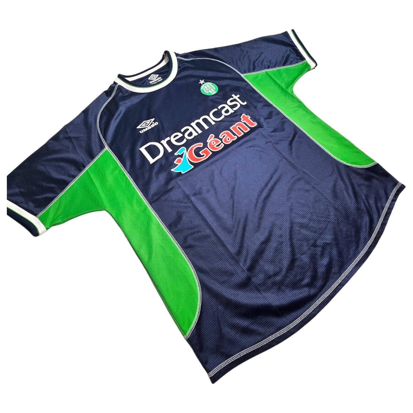 2000/01 Saint Etienne Away Football Shirt (XL) Umbro