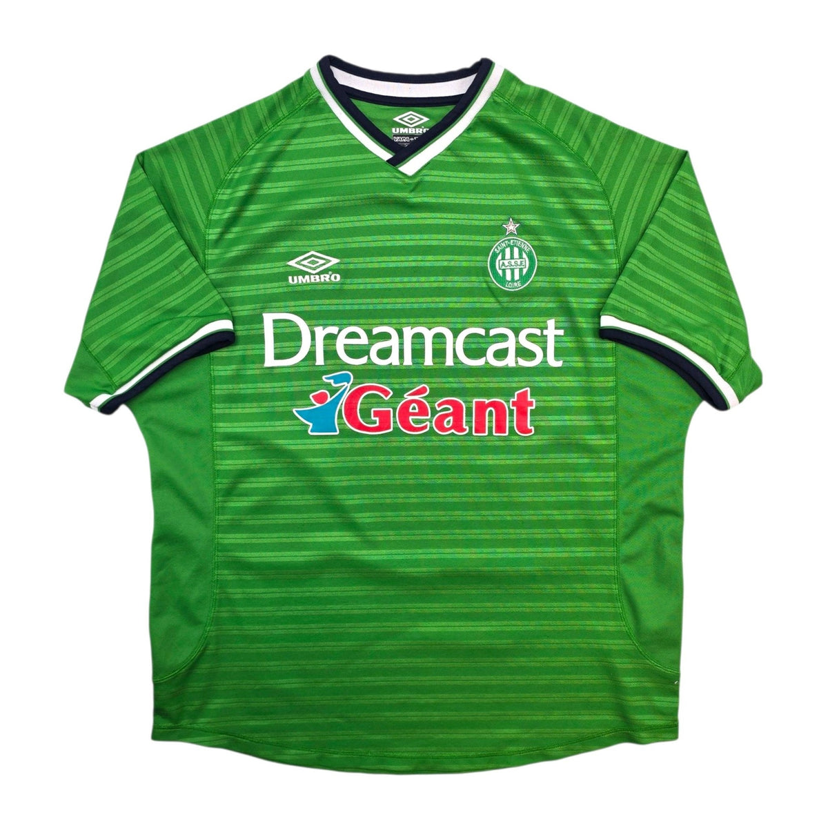 2000/01 Saint Etienne Home Football Shirt (XL) Umbro