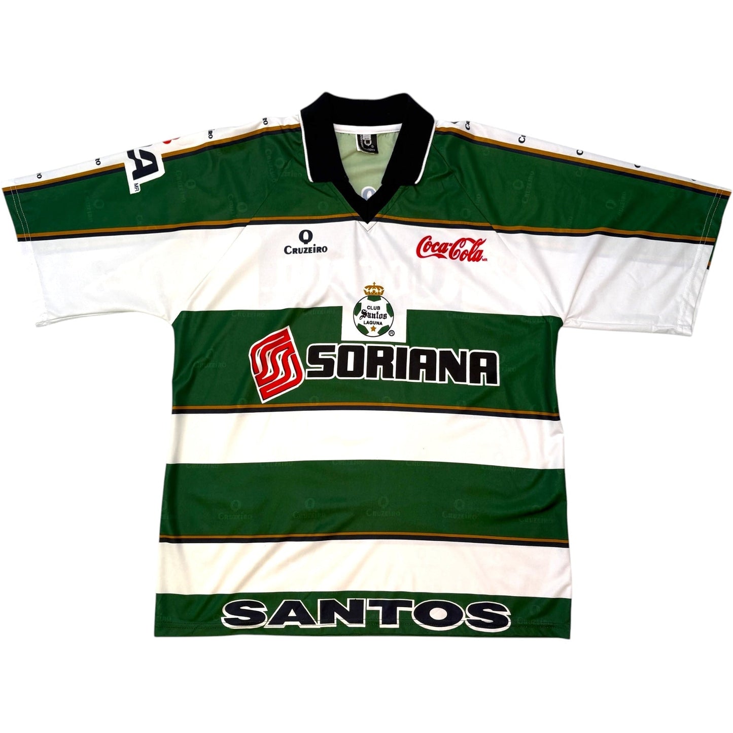 2000/01 Santos Laguna Home Football Shirt (L) Corona Sport