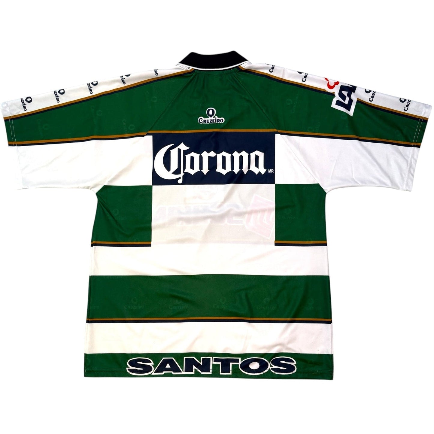 2000/01 Santos Laguna Home Football Shirt (L) Corona Sport