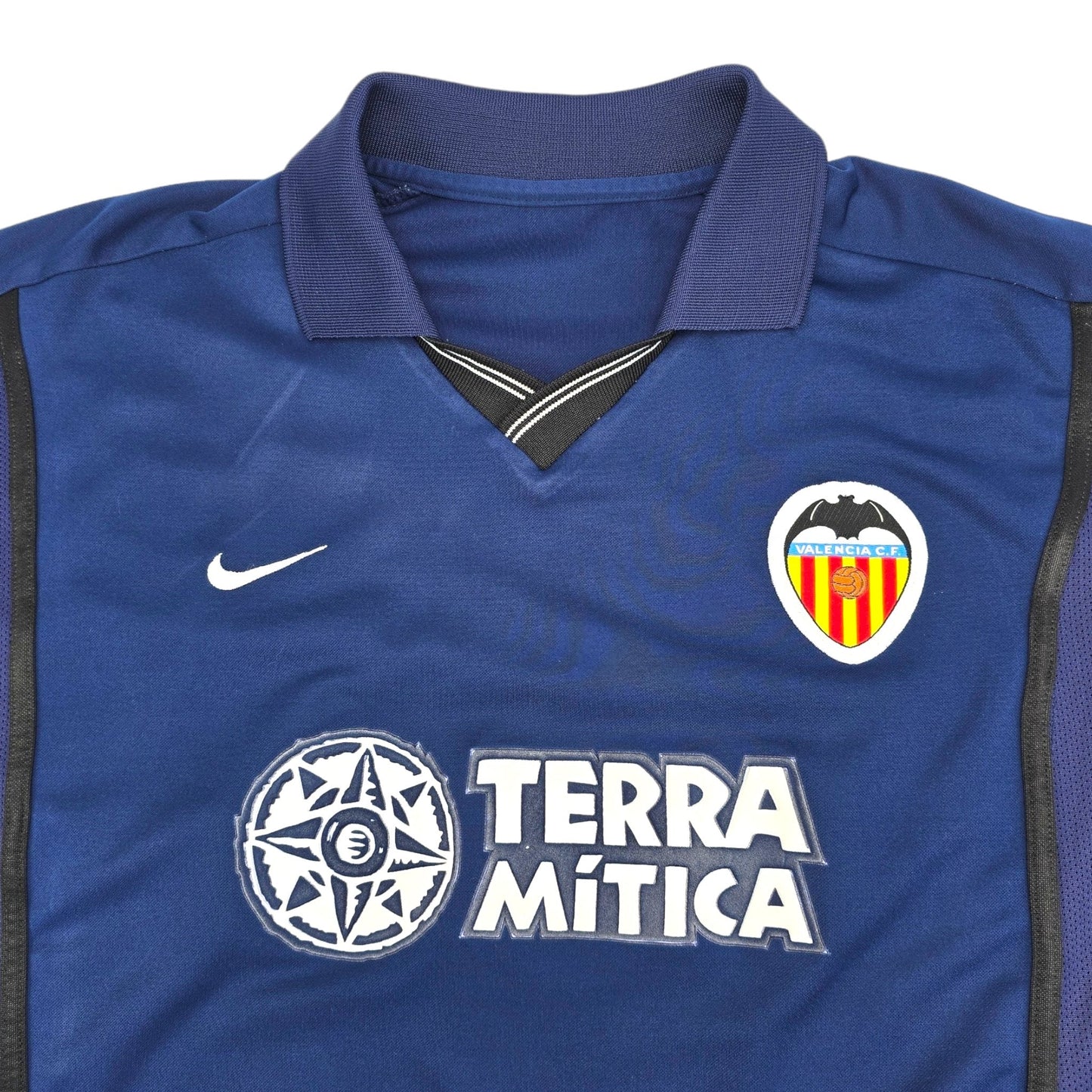 2000/01 Valencia Away Football Shirt (L) Nike