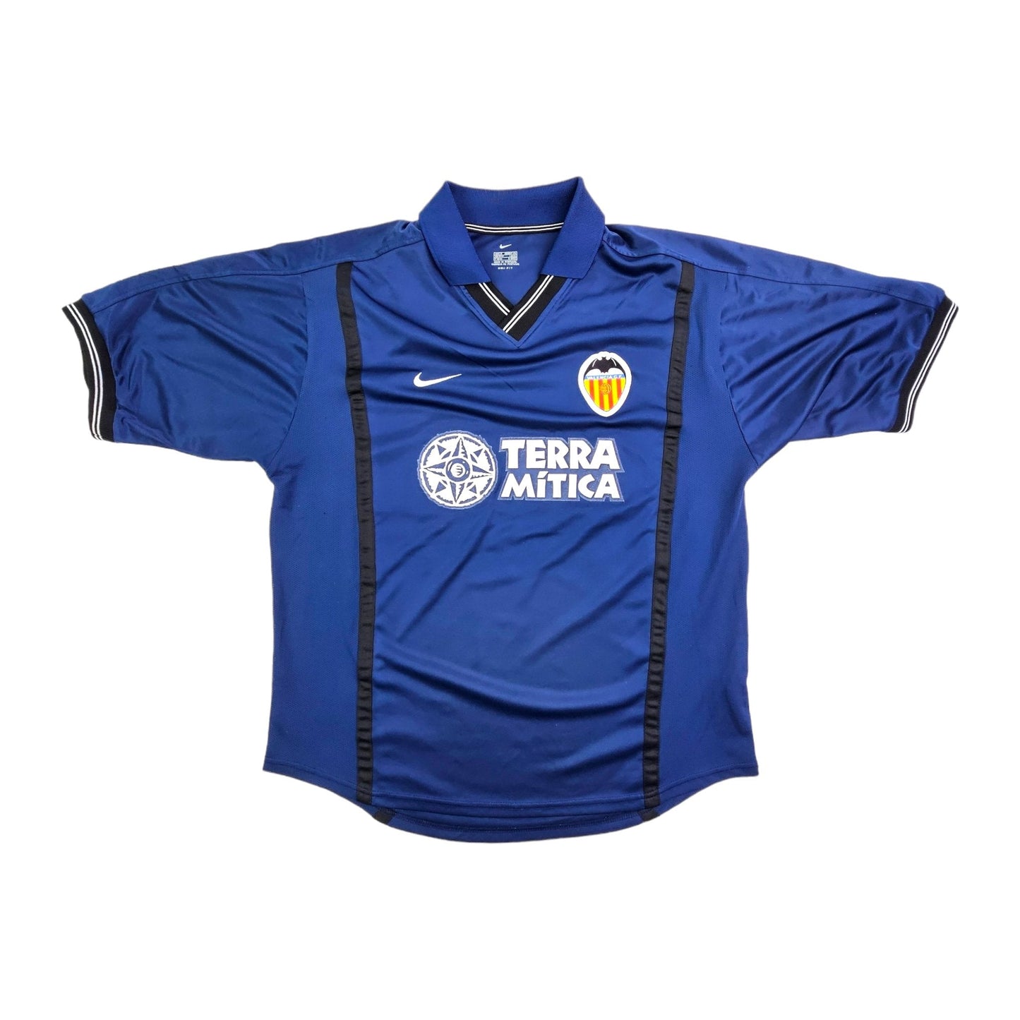 2000/01 Valencia Away Football Shirt (M) Nike #22Aimar