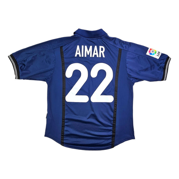 2000/01 Valencia Away Football Shirt (M) Nike #22Aimar