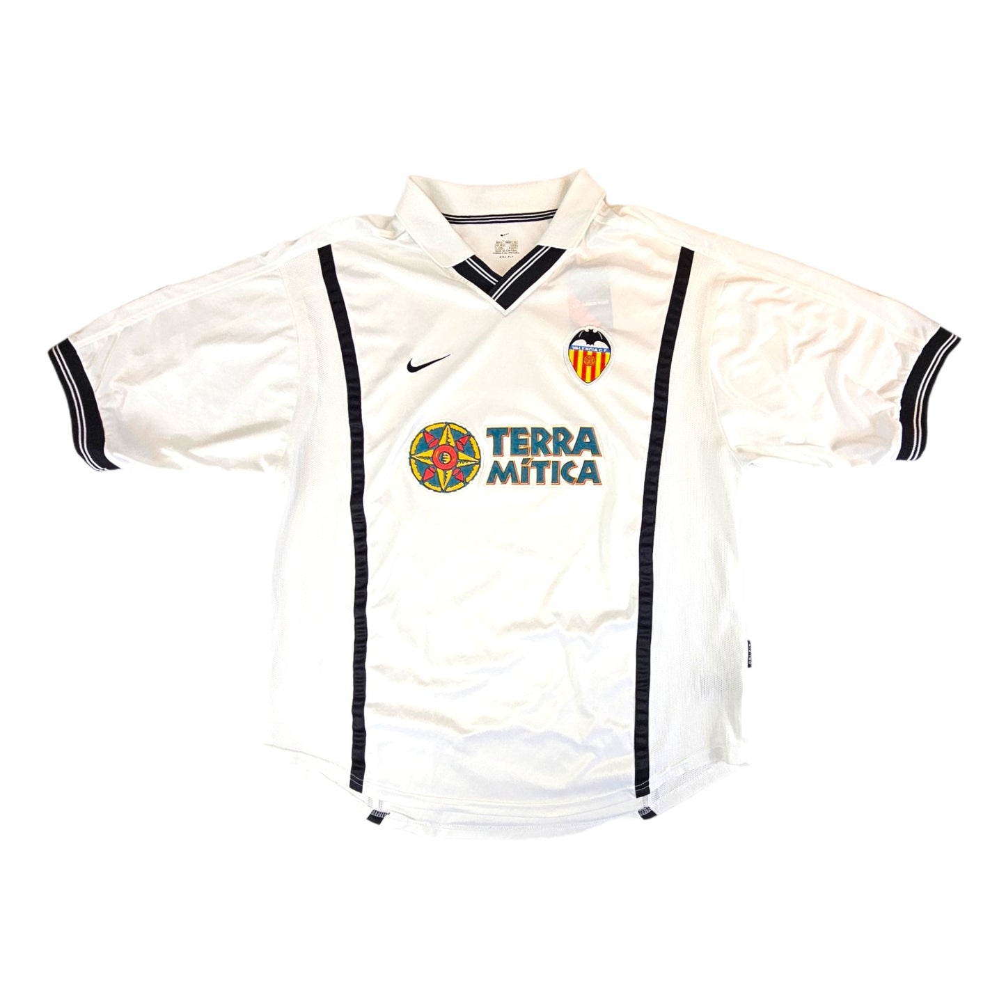 2000/01 Valencia  Home Football Shirt (L) Nike