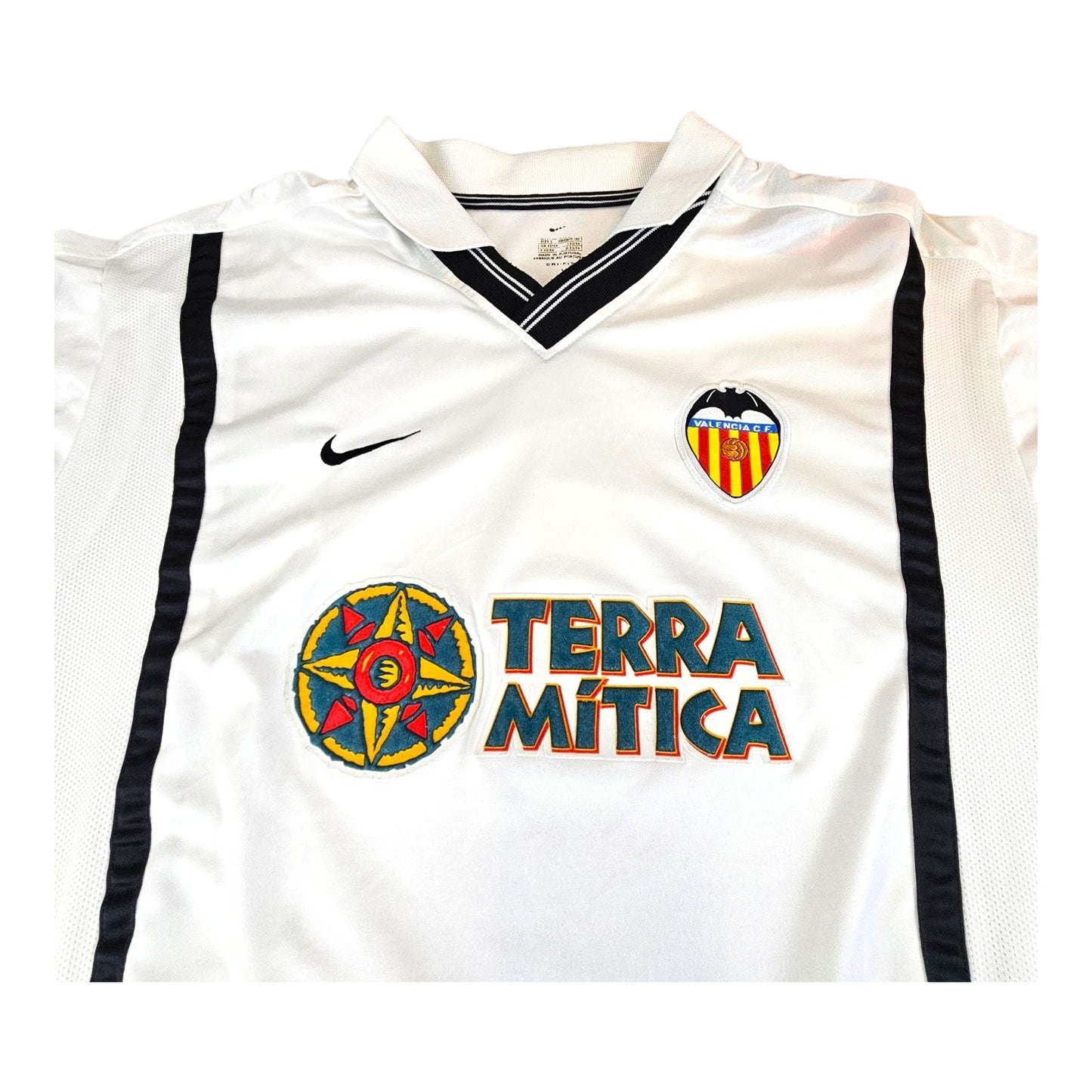 2000/01 Valencia  Home Football Shirt (L) Nike