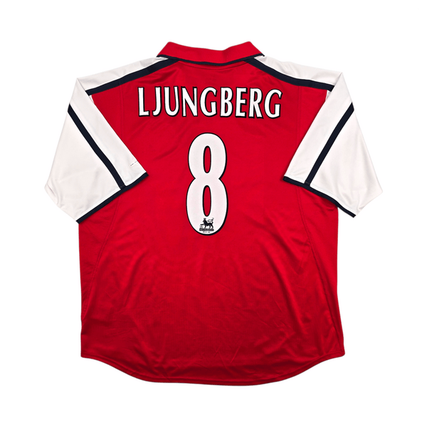2000/02 Arsenal Home Football Shirt (2XL) Nike #8 Ljungberg