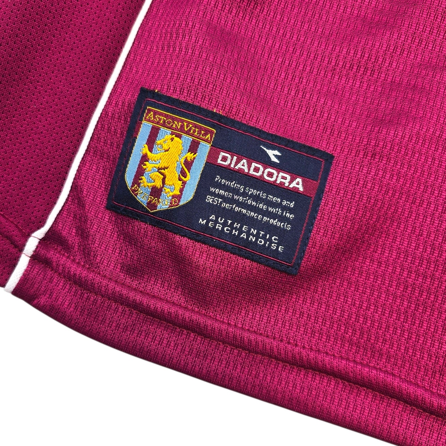 2000/02 Aston Villa Home Football Shirt (L) Diadora #10