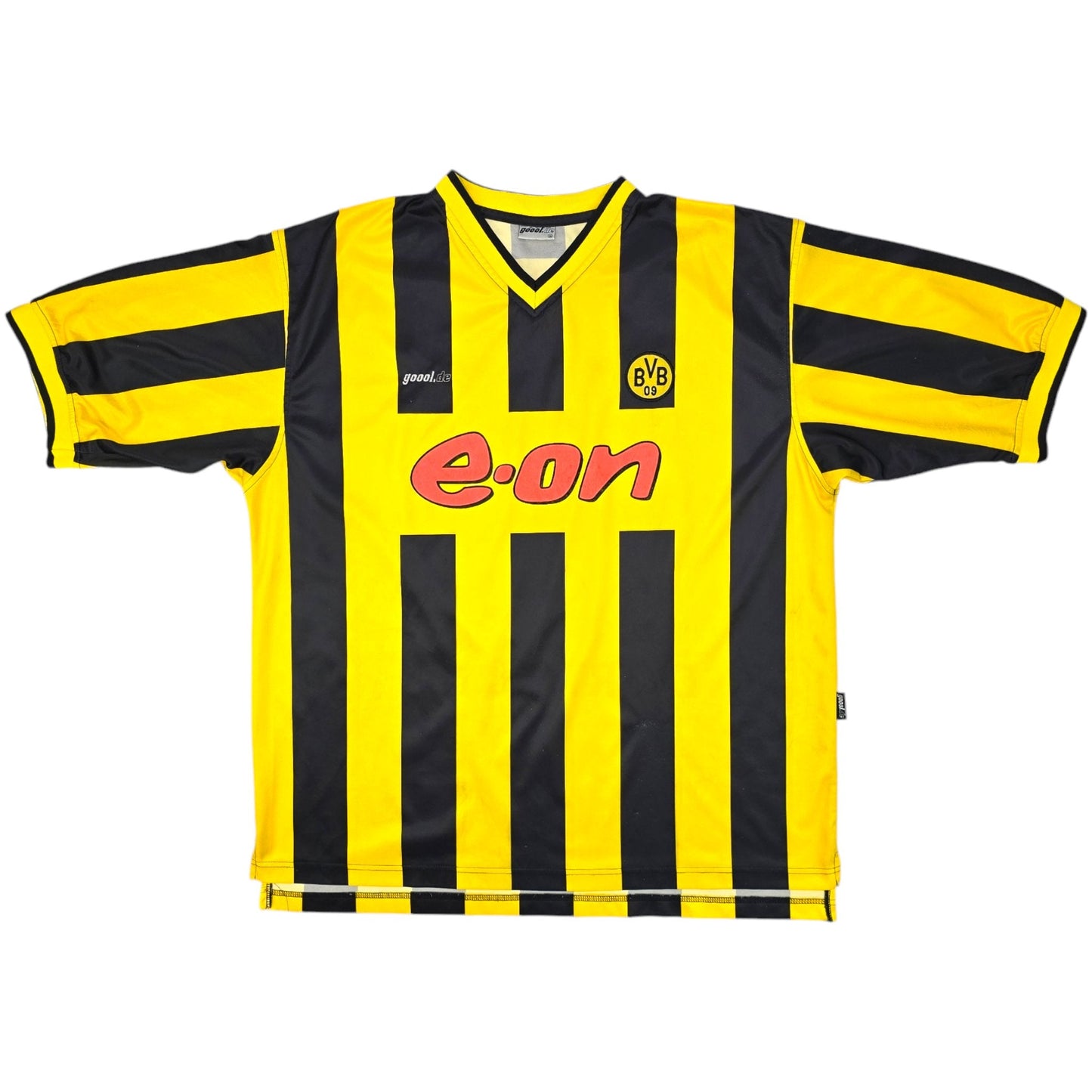2000/02 Dortmund Home Football Shirt (XL) Goool.de #18 Ricken