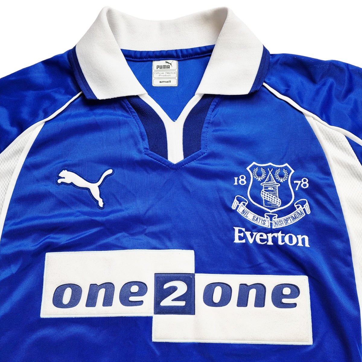 2000/02 Everton Home Football Shirt (S) Puma