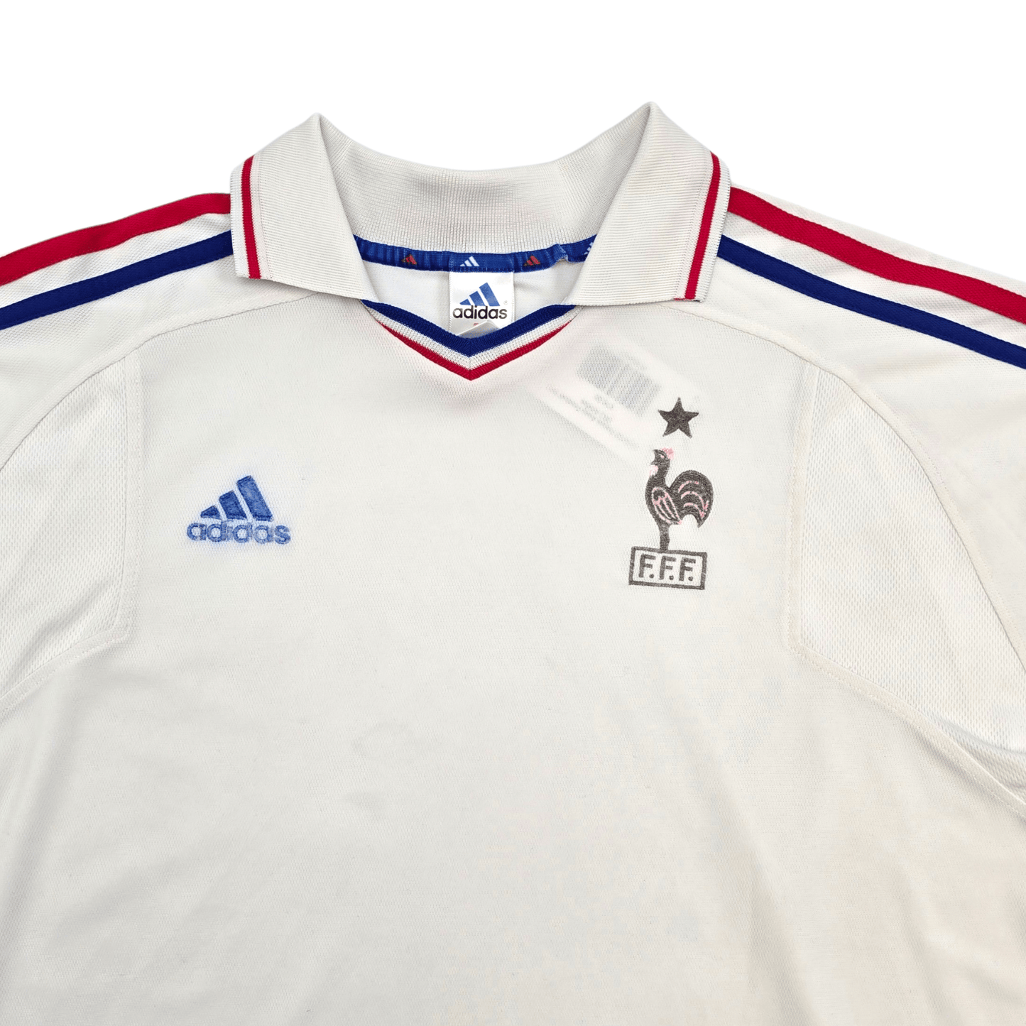 2000/02 France Away Football Shirt (XL) Adidas