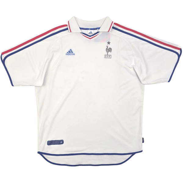 2000/02 France Away Football Shirt (XL) Adidas